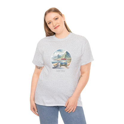 Mountain Slow Travel / Cotton T-Shirt / Unisex