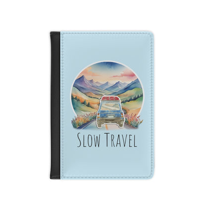 Slow Travel Passport Cover | Sunset | Blue
