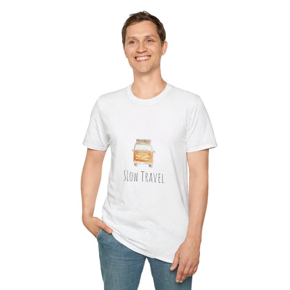 Slow Travel Desert Van T-Shirt | Unisex | Softstyle
